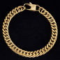 11mm Solid Cuban Bracelet - CSBR-602