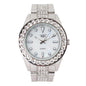 Urban Iced Out 46mm Metal Band Watch - 8786M-MB
