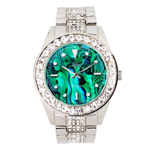 Urban Iced Out 46mm Metal Band Watch - 8786M-MB
