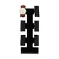 Black 6 Pcs Long Standing Display -  D115-DISPLAY