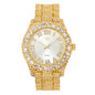 Urban Iced Out 44mm Metal Band Watch - 8719D-MB