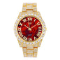 Urban Iced Out 44mm Metal Band Watch - 9034D-MB