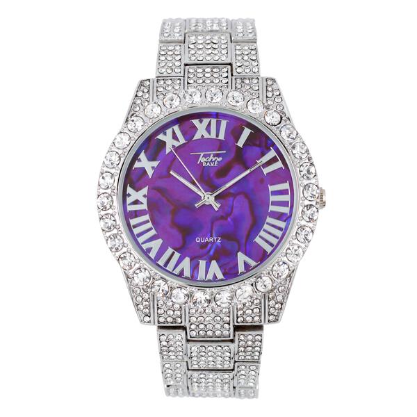 Urban Iced Out 44mm Metal Band Watch - 9034D-MB
