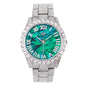Urban Iced Out 44mm Metal Band Watch - 9034D-MB