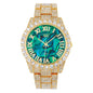 Urban Iced Out 44mm Metal Band Watch - 9034D-MB