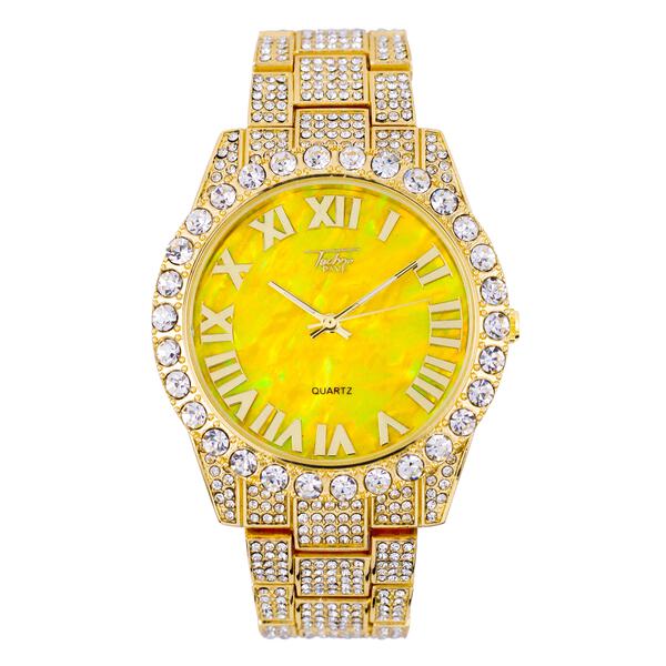 Urban Iced Out 44mm Metal Band Watch - 9034D-MB