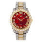 Urban Iced Out 44mm Metal Band Watch - 9034D-MB
