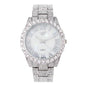Urban Iced Out 44mm Metal Band Watch - 9034D-MB
