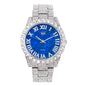Urban Iced Out 44mm Metal Band Watch - 9034D-MB