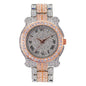 Urban Iced Out 44mm Metal Band Watch - 7341-MB