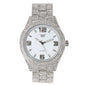 Urban Iced Out 44mm Metal Band Watch - 9120B-MB