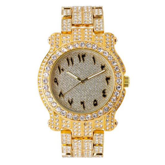 Urban Arab Dial 44mm Metal Band Watch - 7341B-MB