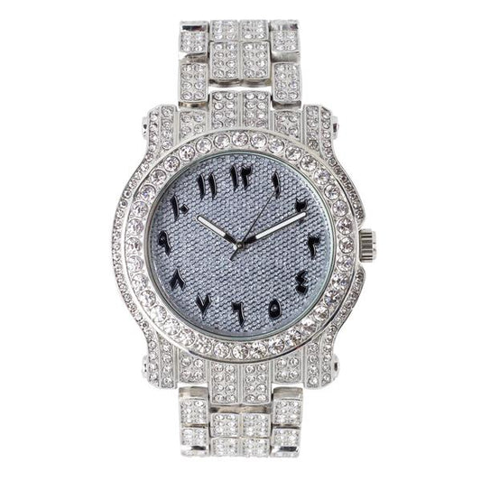 Urban Arab Dial 44mm Metal Band Watch - 7341B-MB