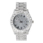 Urban Iced Out 44mm Metal Band Watch - 8719E-MB