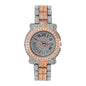 Ladies Iced-Out 35mm Metal Band Watch - 7341L-MB