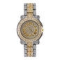 Ladies Iced-Out 35mm Metal Band Watch - 7341L-MB