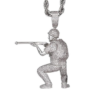 Soldier Pendant - BCH-1325