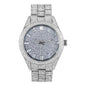 Urban Iced Out 44mm Metal Band Watch - 9120F-MB