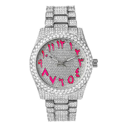 Urban Arab Dial 42mm Metal Band Watch - 9479C-MB