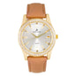 Ladies Leather Band 45mm Watch - 7697DK