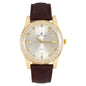 Ladies Leather Band 45mm Watch - 7697DK