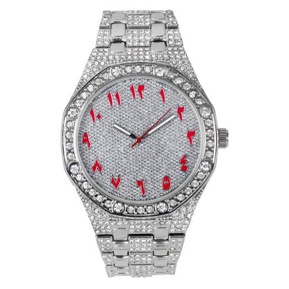 Urban Arab Dial mm Metal Band Watch - 9122B-MB