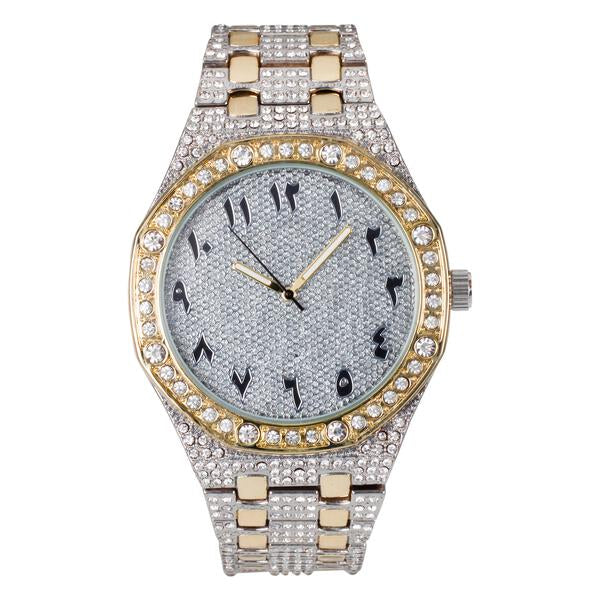 Urban Arab Dial mm Metal Band Watch - 9122B-MB