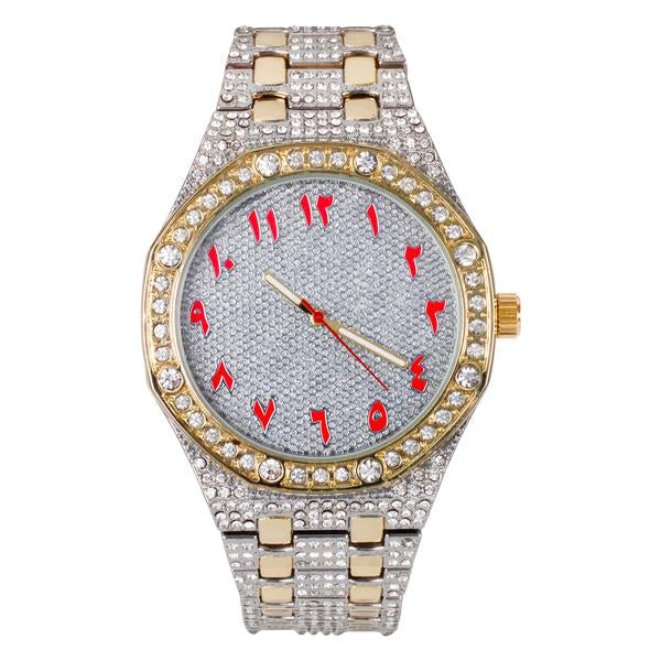 Urban Arab Dial mm Metal Band Watch - 9122B-MB