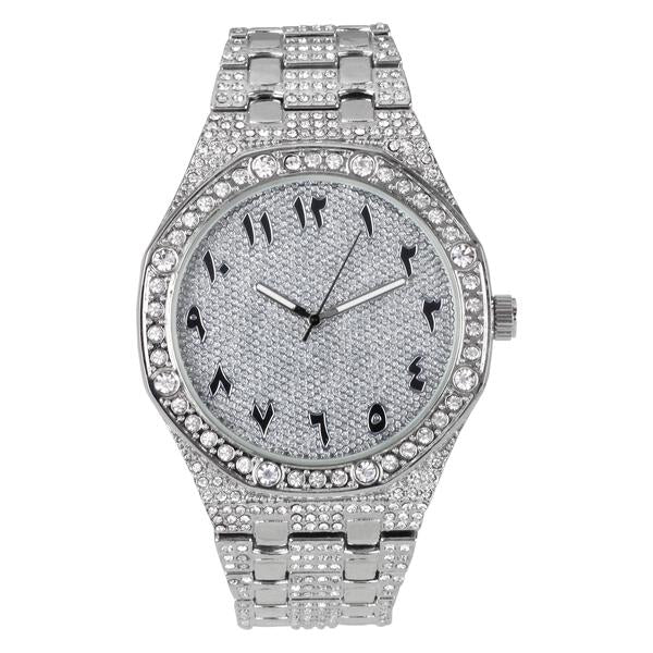 Urban Arab Dial mm Metal Band Watch - 9122B-MB