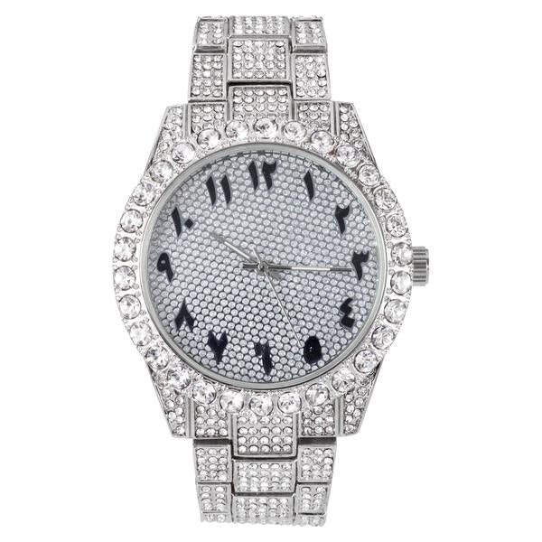 Urban Arab Dial mm Metal Band Watch - 9034B-MB