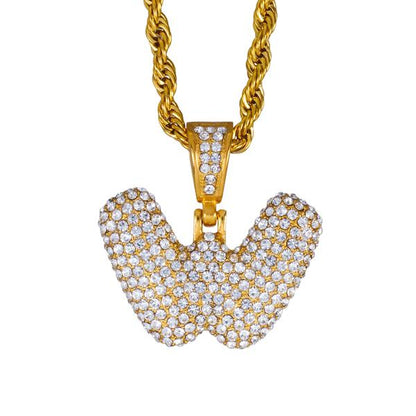 Alphabet Pendant W - SP-W