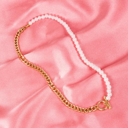 Cuban Pearl Necklace - PE-300