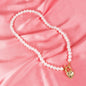 Charm Pearl Necklace - PE-302