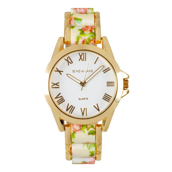 Ladies Metal Band 41mm Watch - 7916-MB