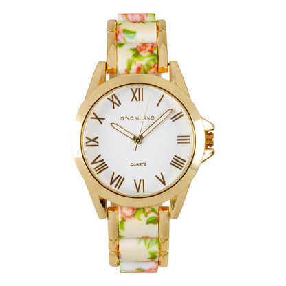 Ladies Metal Band 41mm Watch - 7916-MB