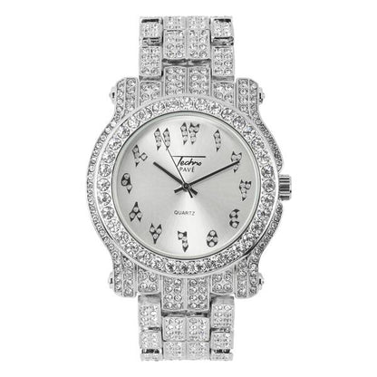 Urban Arab Dial 44mm Metal Band Watch - 7341C-MB