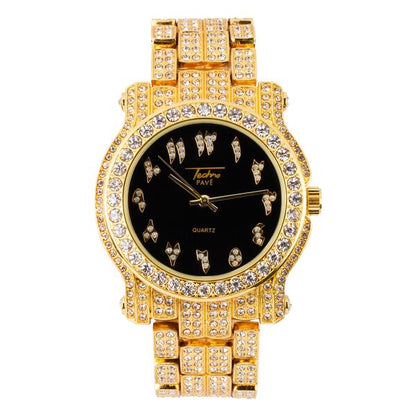 Urban Arab Dial 44mm Metal Band Watch - 7341C-MB