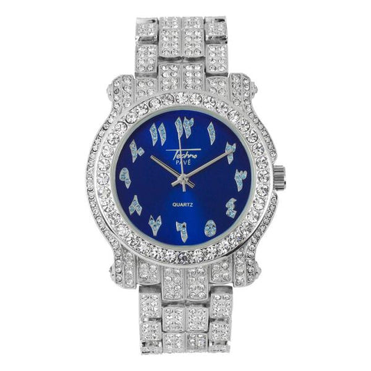 Urban Arab Dial 44mm Metal Band Watch - 7341C-MB