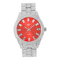 Urban Iced Out 44mm Metal Band Watch - 9120H-MB