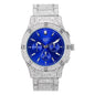 Urban Iced Out 44mm Metal Band Watch - 9195-MB