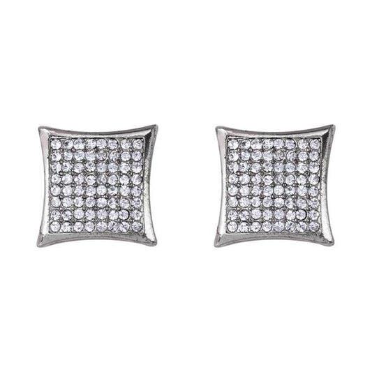 16mm Kite Pave Earrings - MP 202