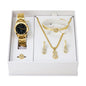 Ladies Metal Band Watch and Jewelry Set - LMS-9466
