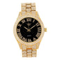 Urban Iced Out 44mm Metal Band Watch - 9120X-MB
