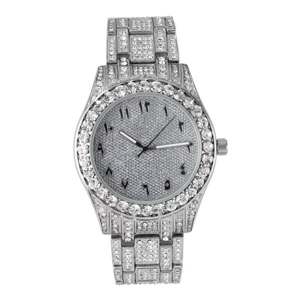 Urban Arab Dial mm Metal Band Watch - 9447E-MB