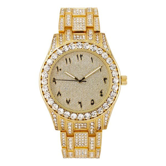 Urban Arab Dial mm Metal Band Watch - 9447E-MB