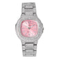 Ladies Iced-Out 40mm Metal Band Watch - 8815-MB