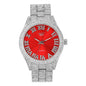 Urban Iced Out 44mm Metal Band Watch - 9120X-MB