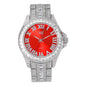 Urban Iced Out 51mm Metal Band Watch - 9161X-MB