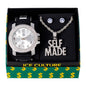 Watch and SelfMade Necklace with Earrings Gift Set - W1K-127