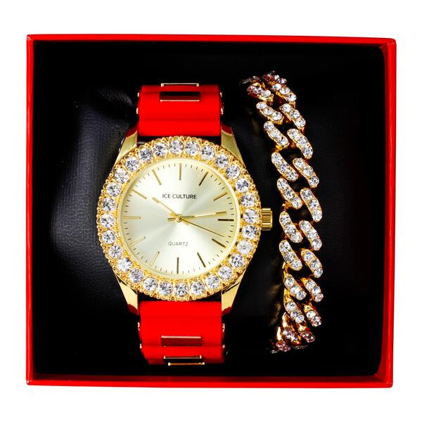 Watch and Bracelet Gift Set - 8732A-120